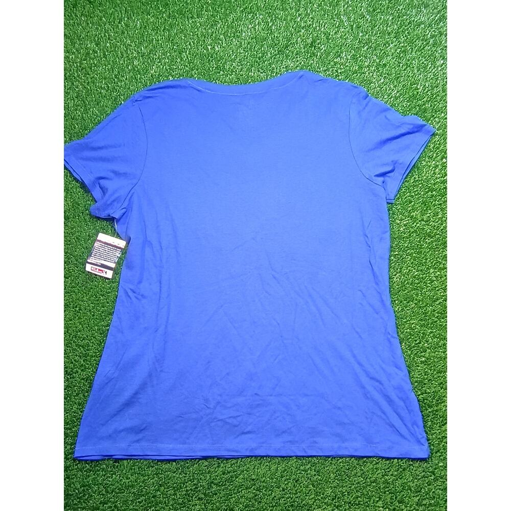New ProEdge Bisons Baseball Women's T-Shirt - Blue, Size XLarge - Picture 7 of 7